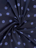 Babywale Polka Dot Corduroy - Deep Blue