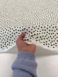 Polka Dot Ripple Cotton - Off-White