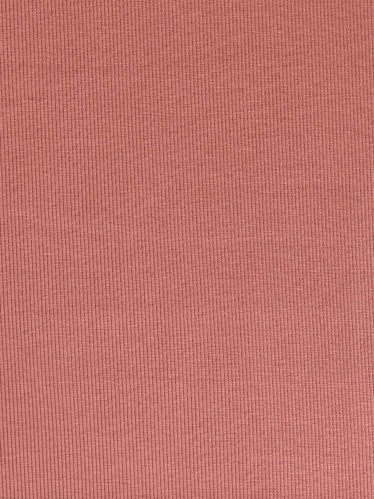 Organic American Milled Cotton Rib - Berry