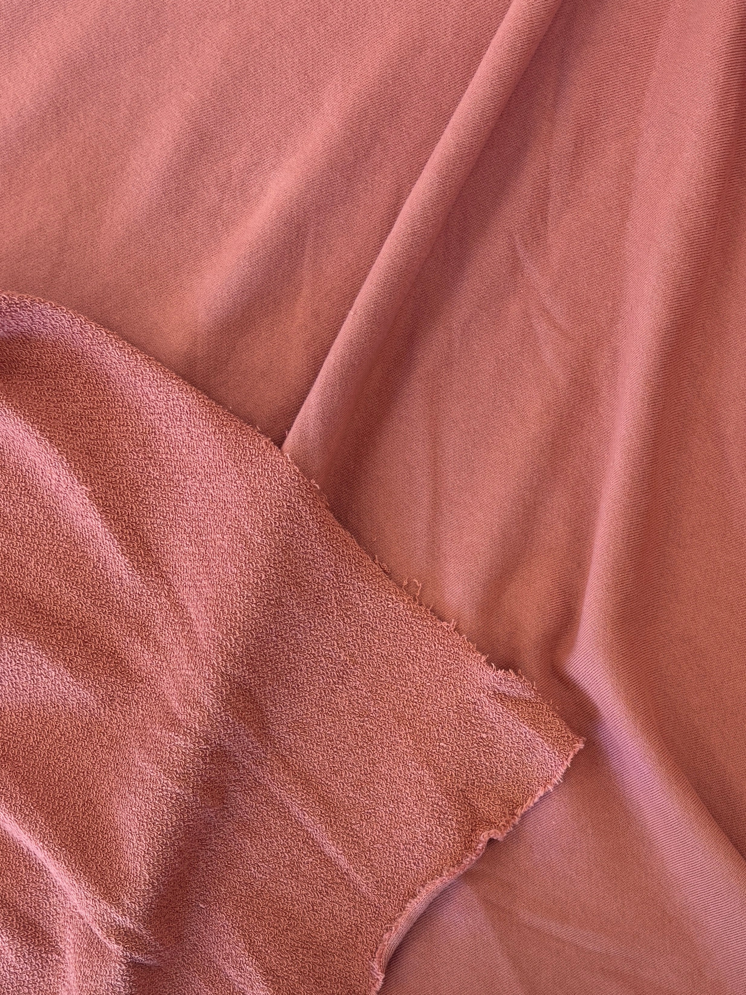 Organic American Milled French Terry - Berry