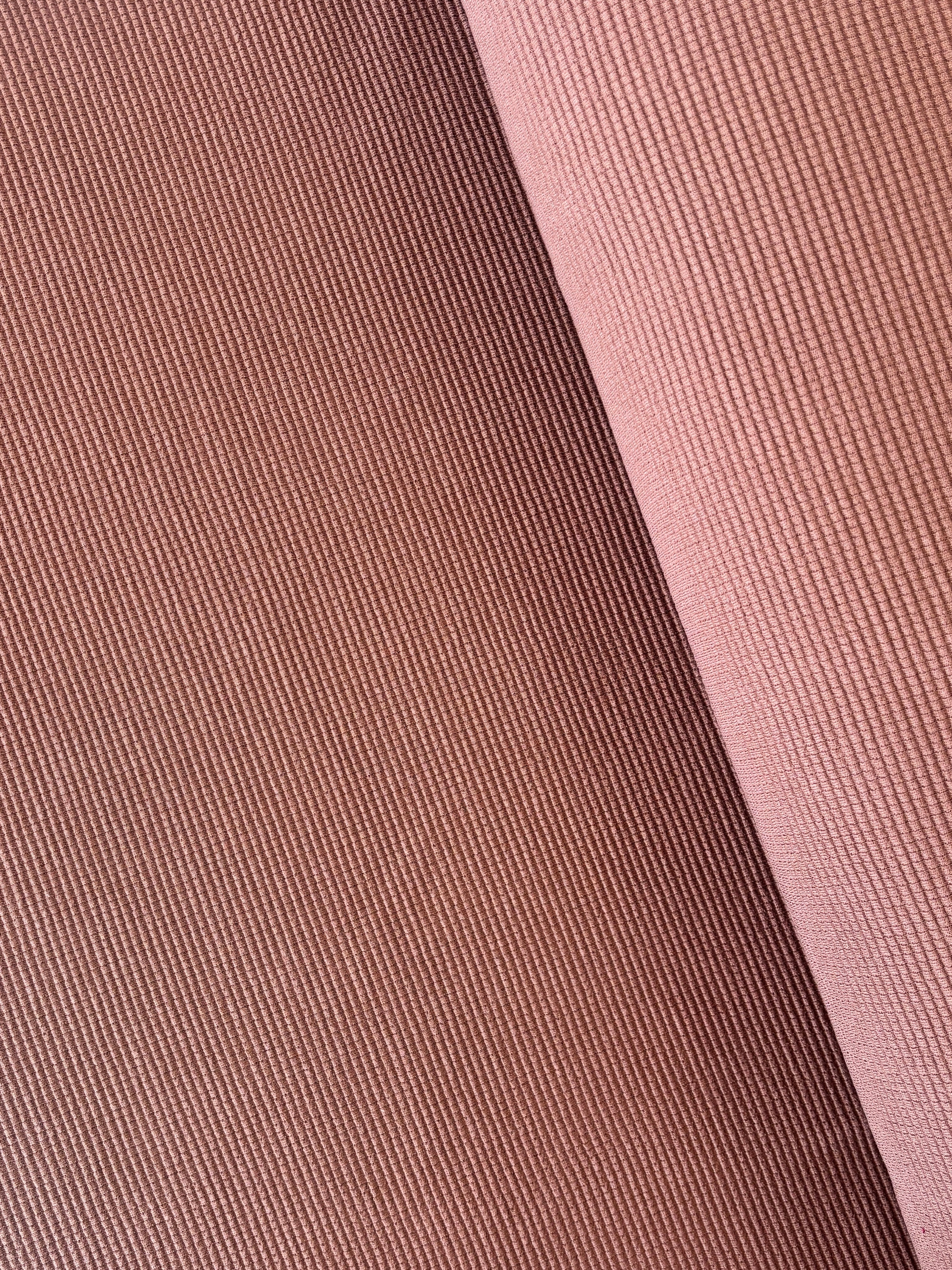 Organic American Milled Cotton Waffle  - Cocoa