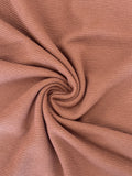 Organic American Milled Cotton Waffle  - Cocoa