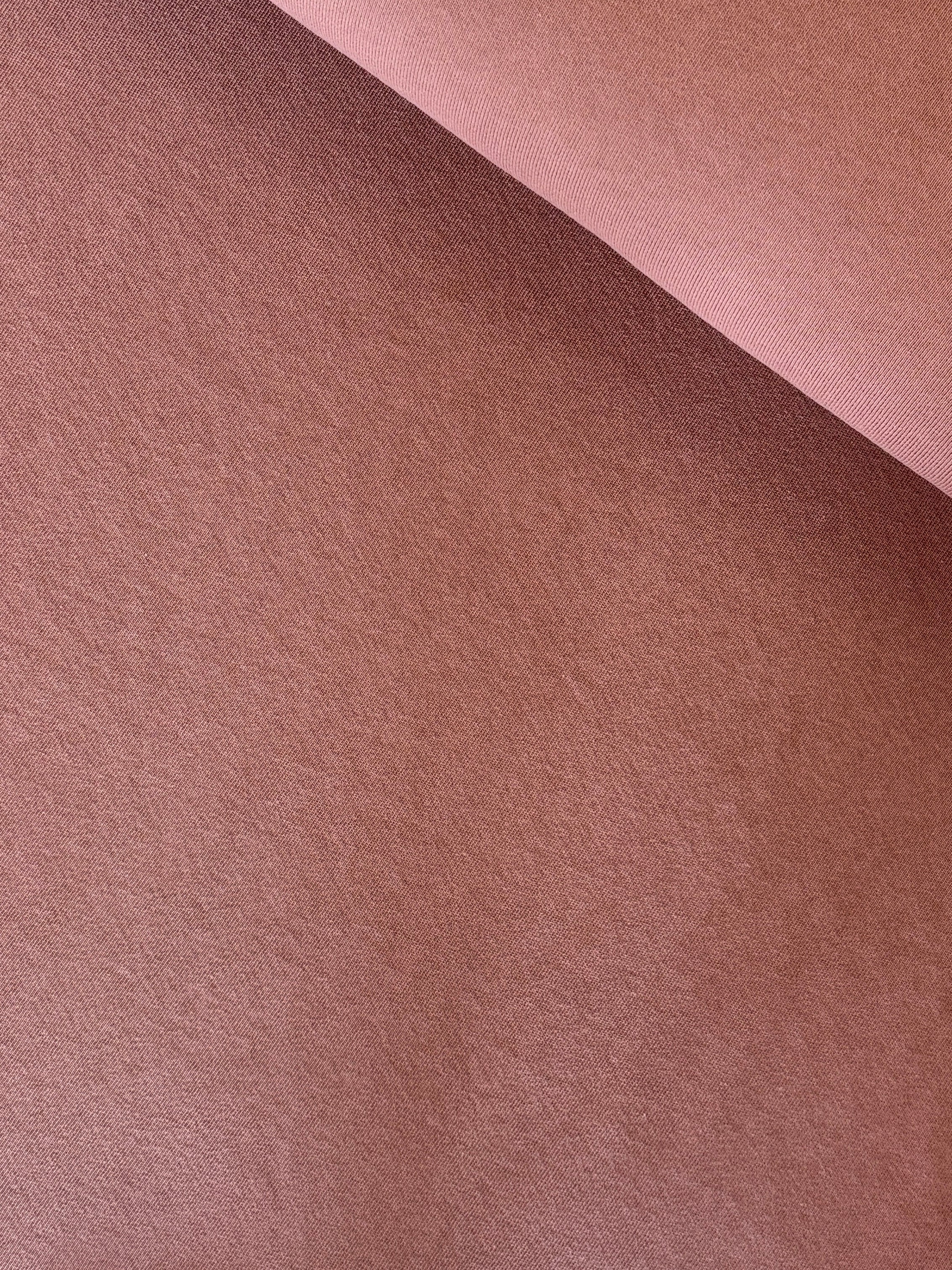 Organic American Milled French Terry - Cocoa