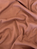 Organic American Milled Cotton Rib - Cocoa