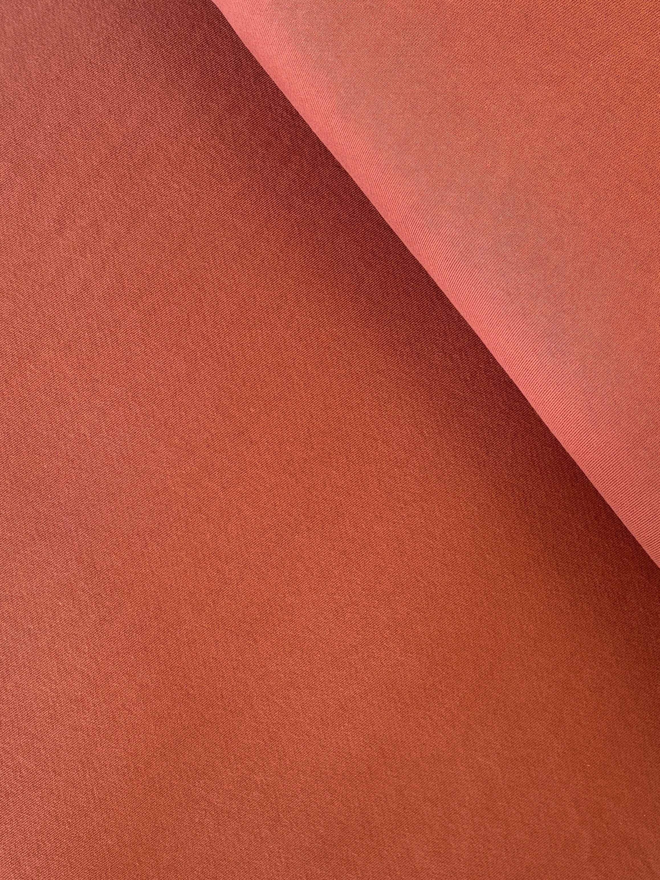 Organic American Milled French Terry - Cinnamon