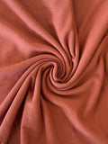 Organic American Milled French Terry - Cinnamon