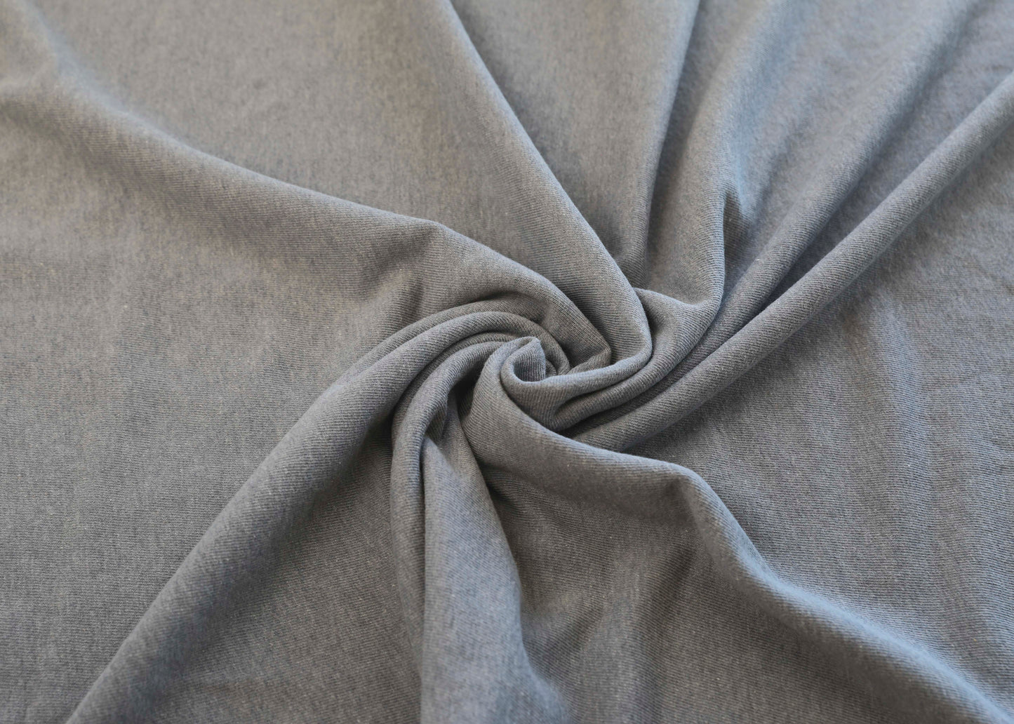Recycled Sweatshirt Fleece - Dark Grey
