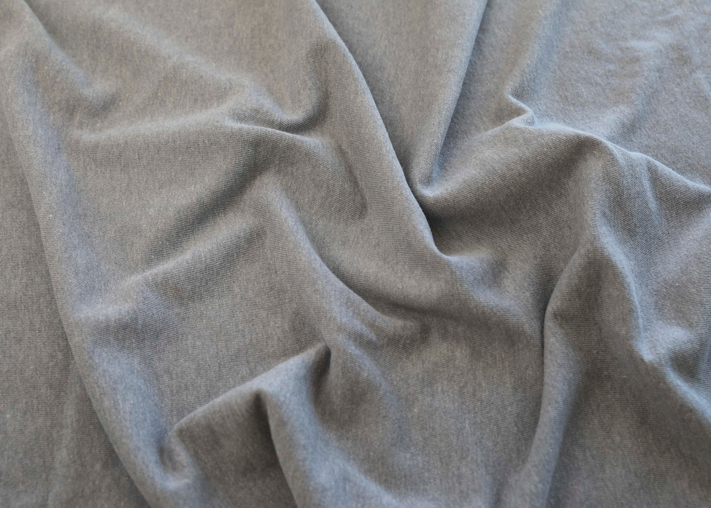 Recycled Sweatshirt Fleece - Dark Grey