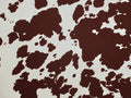 Jessie Cow Print Viscose Crepe