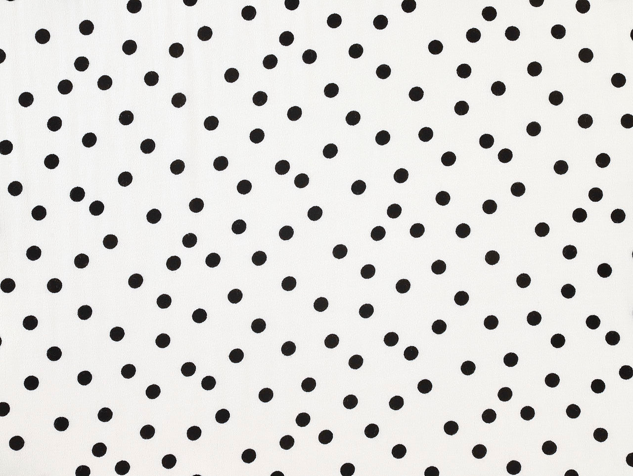 Vivian Spot Viscose Crepe - Ivory