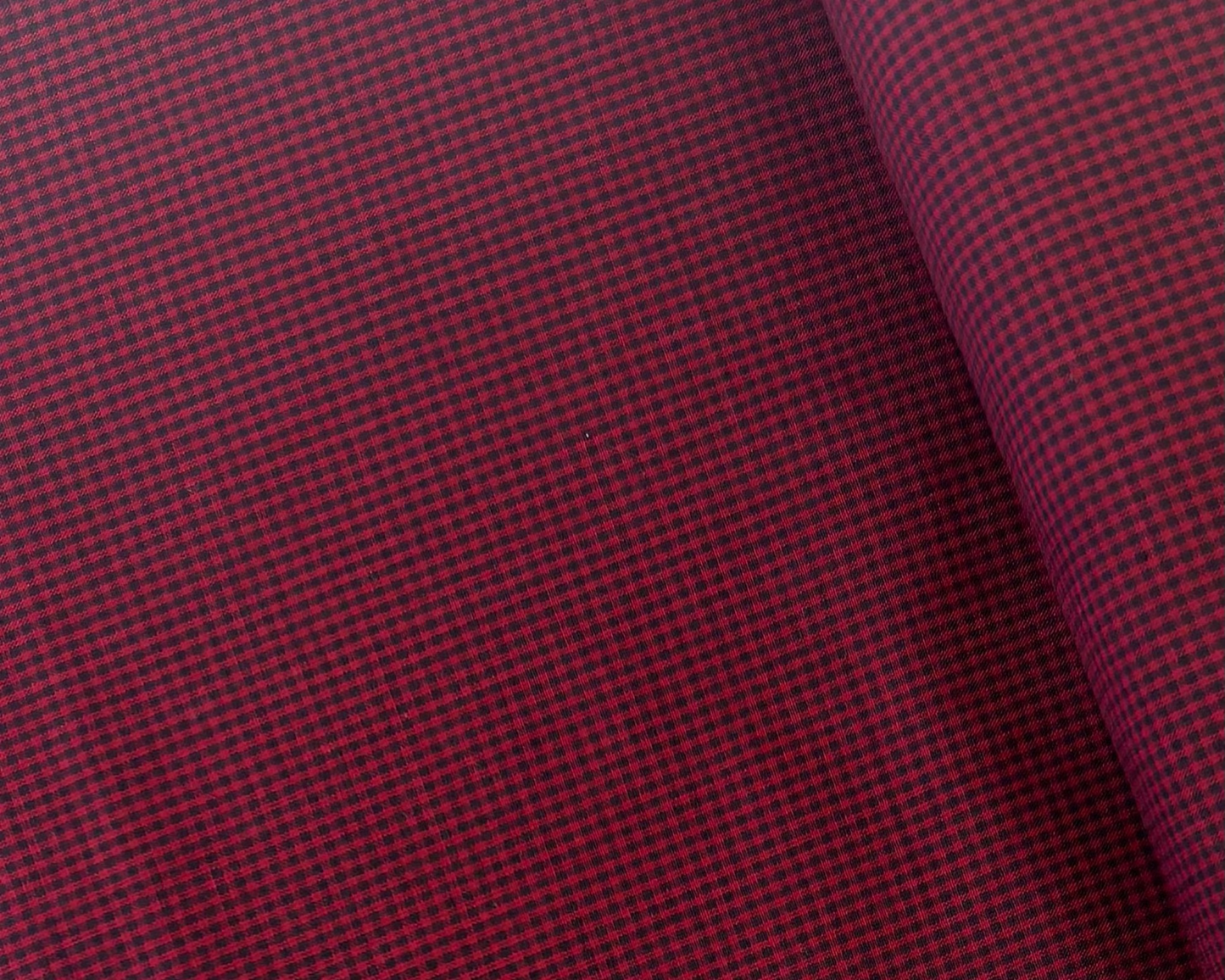 Homespun Mini-Check Cotton Gingham