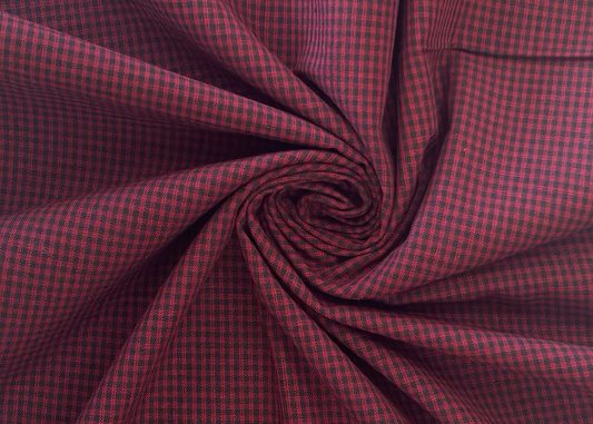 Homespun Mini-Check Cotton Gingham