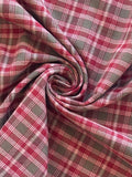 Cotton Homespun  - Olive Plaid