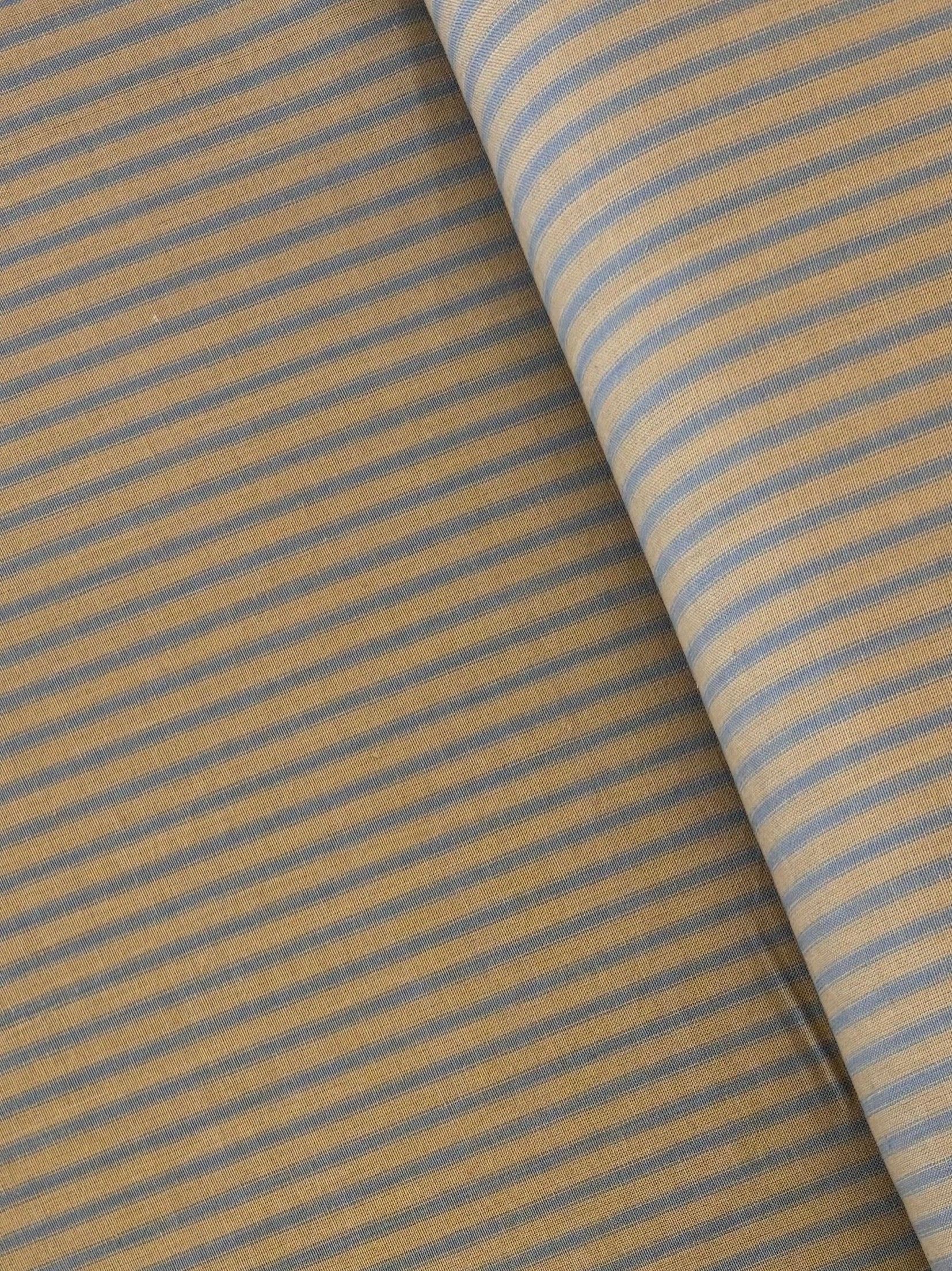 Cotton Homespun - Tea Dye Ticking Stripe