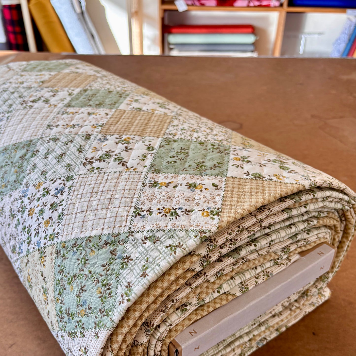 Quilted Cotton Patchwork - Cozy Cottage