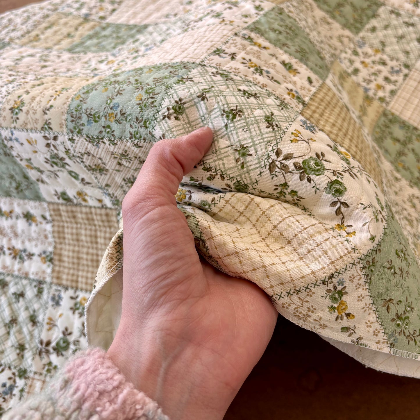 Quilted Cotton Patchwork - Cozy Cottage