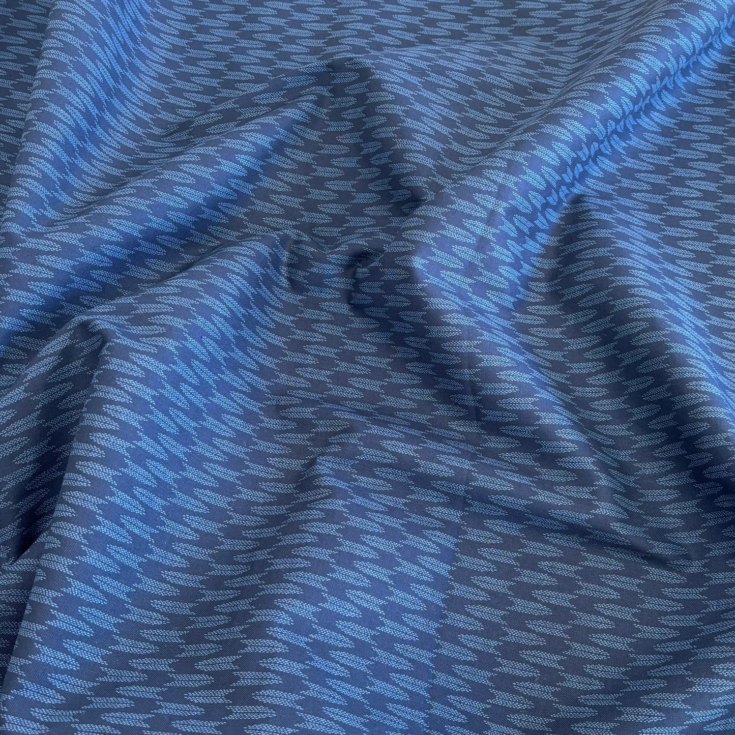Sevenberry - Indigo Ikat Print