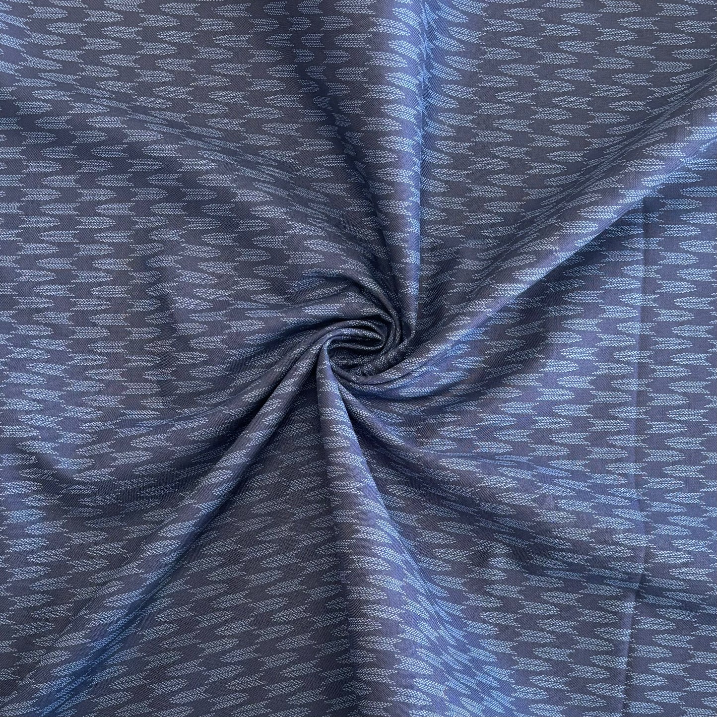 Sevenberry - Indigo Ikat Print