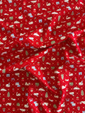 Cozy Swans - Red