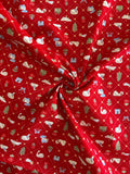 Cozy Swans - Red
