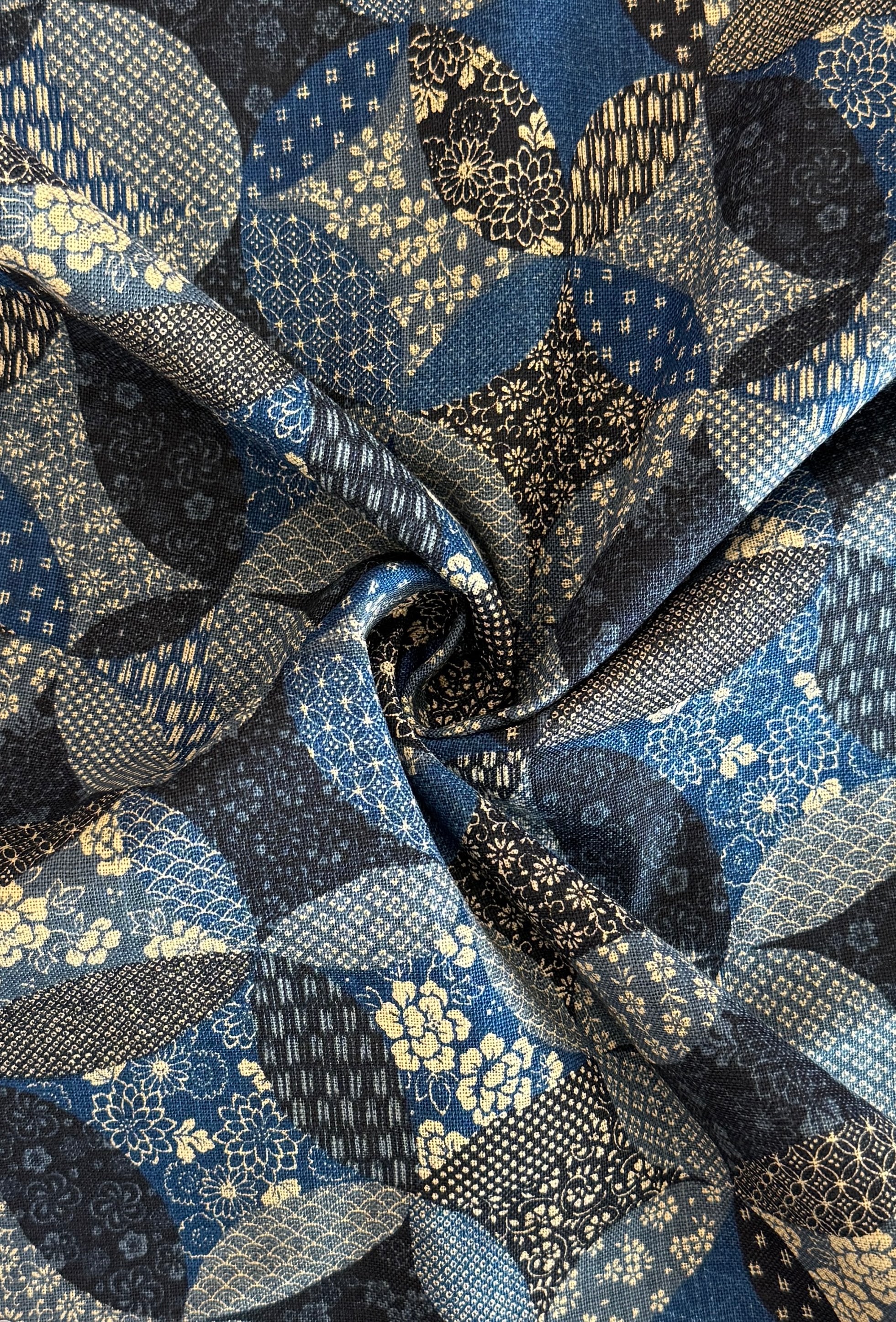 Boro Cheater Patchwork - Cotton Homespun