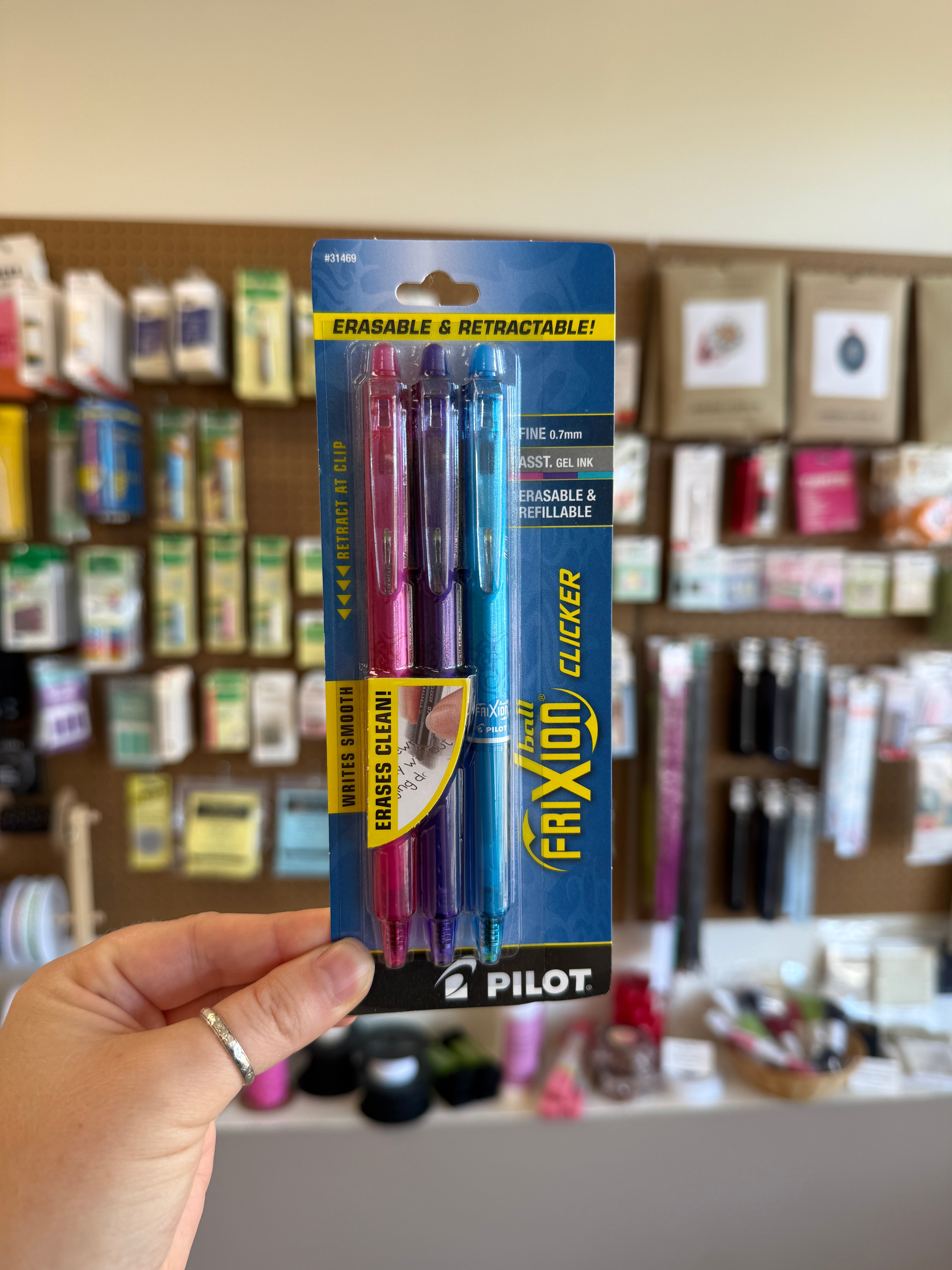 Frixion Heat Erase Pen (Set of 3)