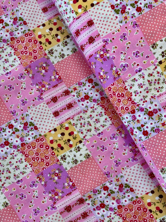 Sevenberry Country Floral Cottage (Pink)