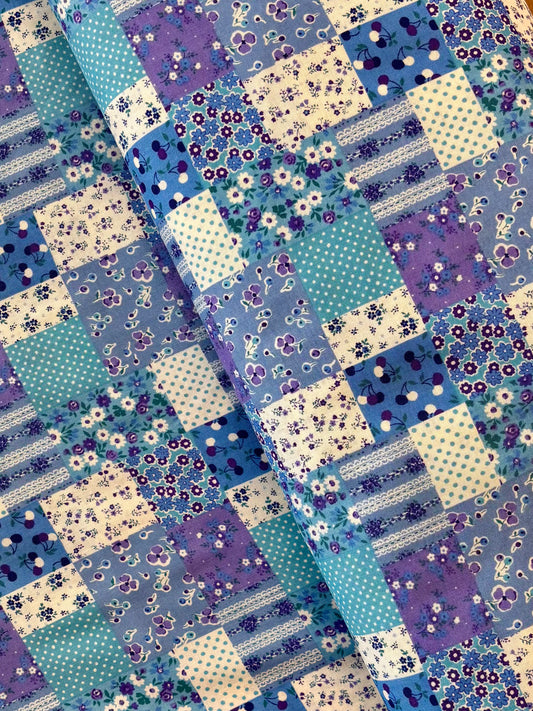 Sevenberry Country Floral Cottage (Blue)