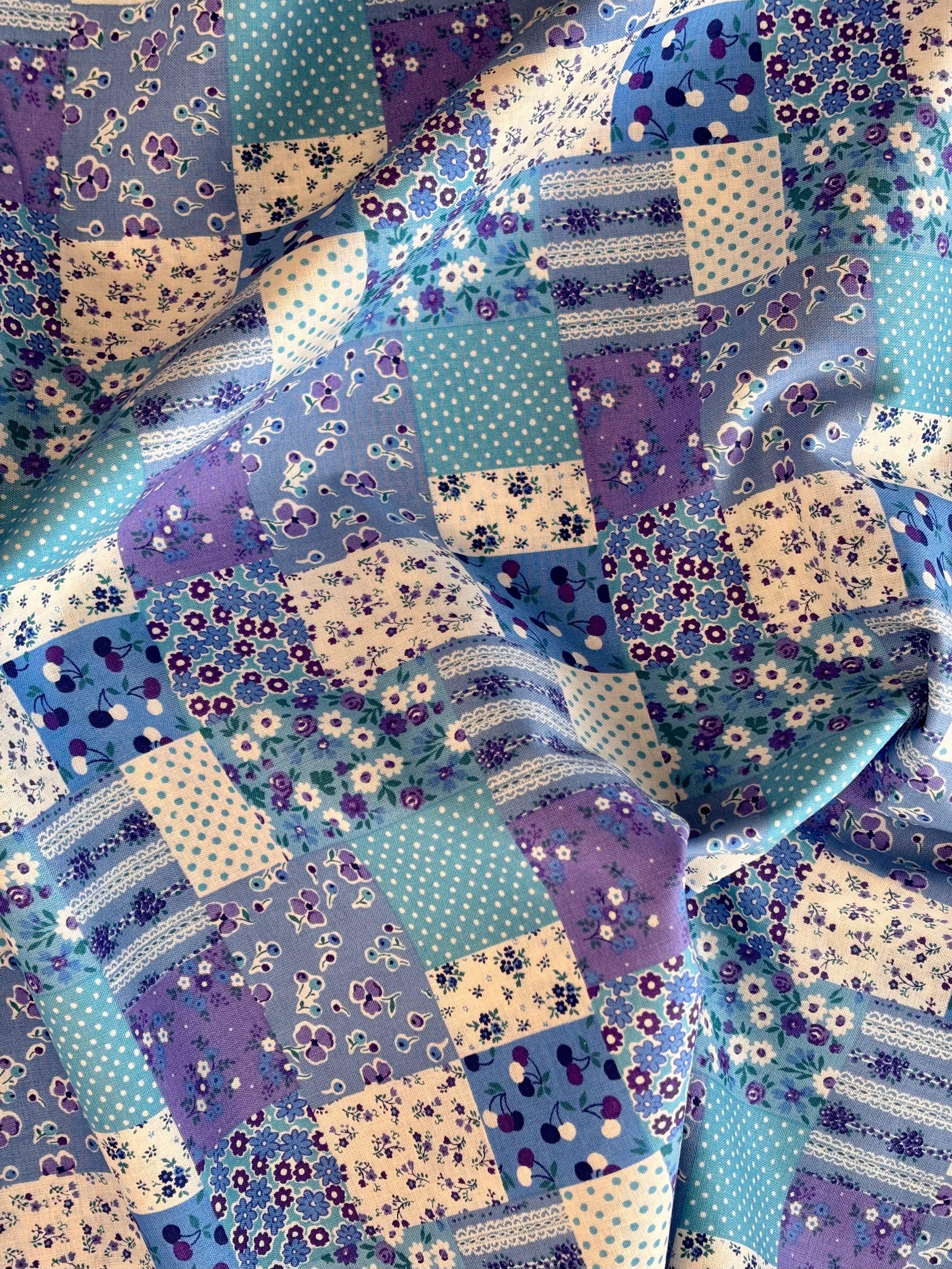 Sevenberry Country Floral Cottage (Blue)
