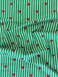 Indian Block Print - Stripes & Hearts