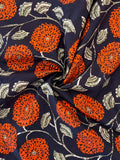 Indian Block Print - Navy Marigold