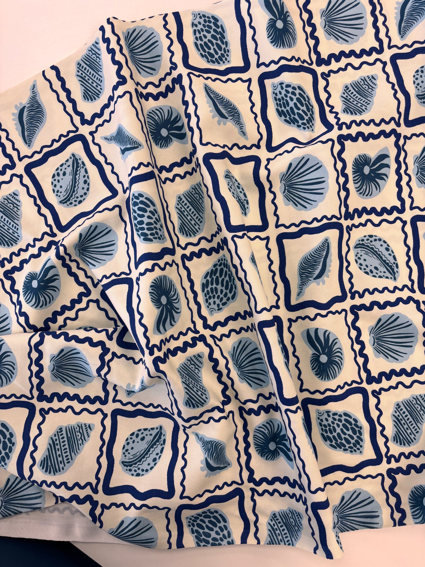 Seaside Shells - Lightweight Cotton Canvas