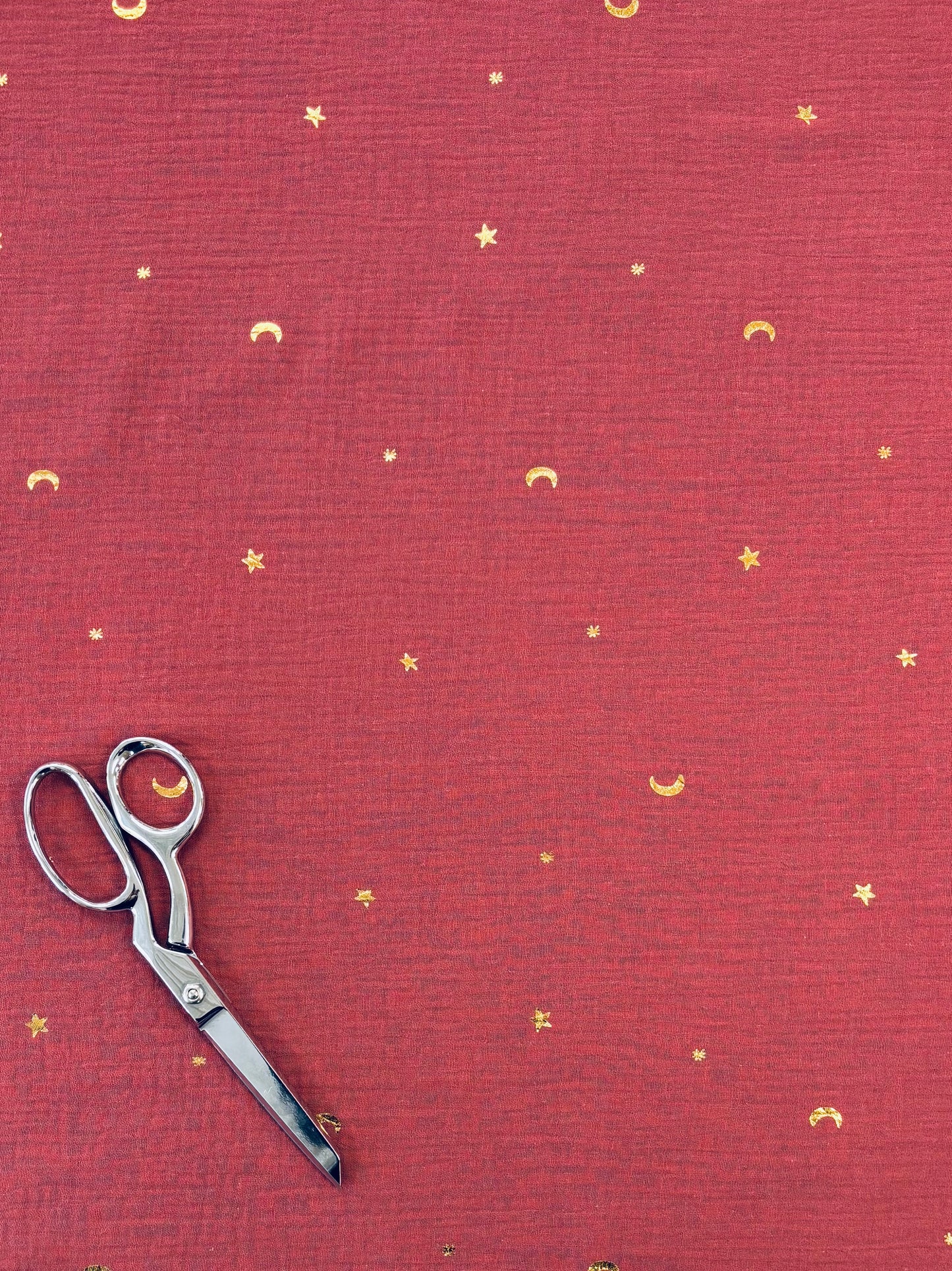 Double Gauze - Foil Starry Night