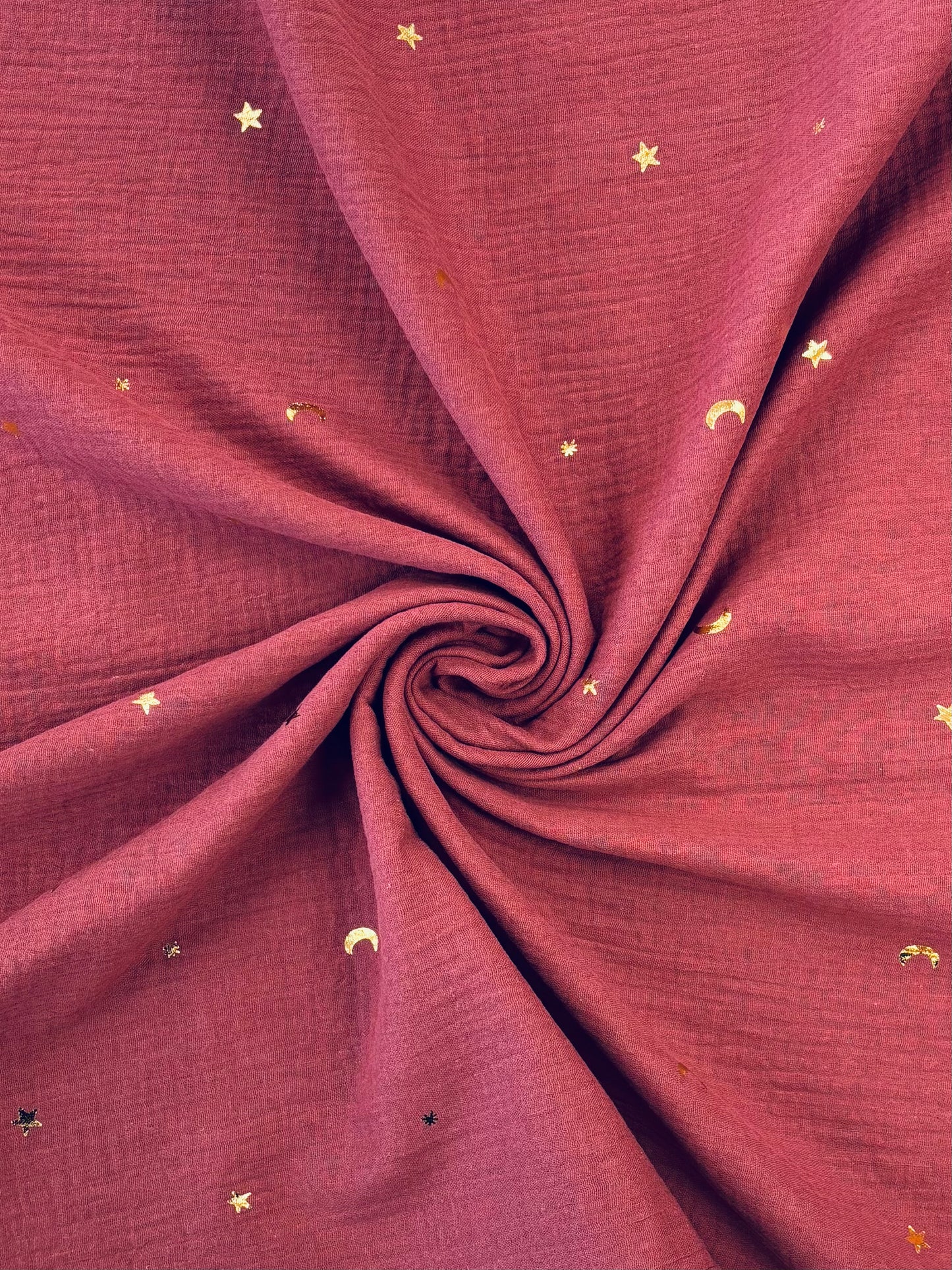 Double Gauze - Foil Starry Night