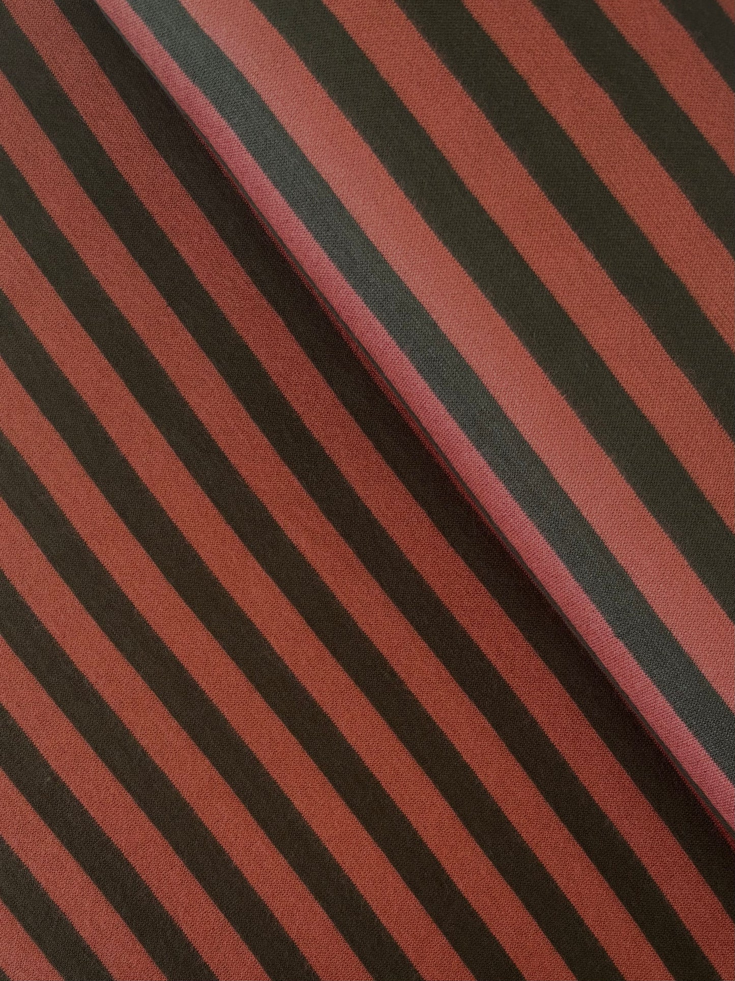 Deadstock Paul Smith Brushed Wool & Viscose Chunky Jersey Stripe