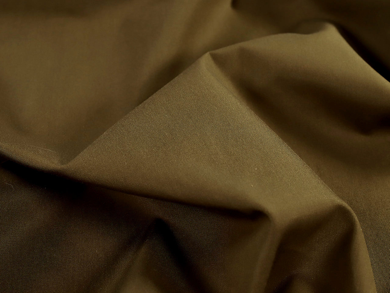 Otto Light Weight Cotton Gabardine - Khaki