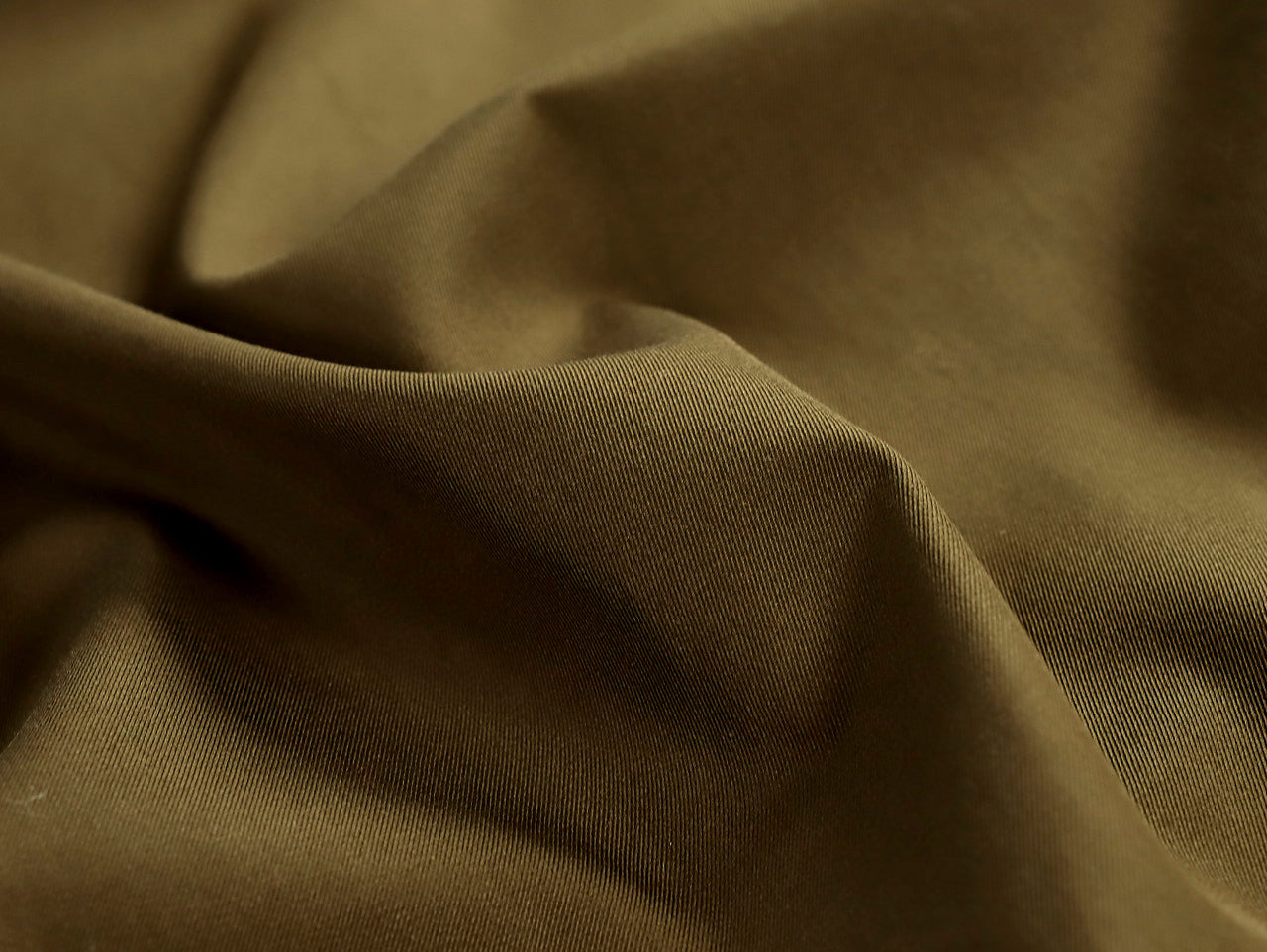 Otto Light Weight Cotton Gabardine - Khaki
