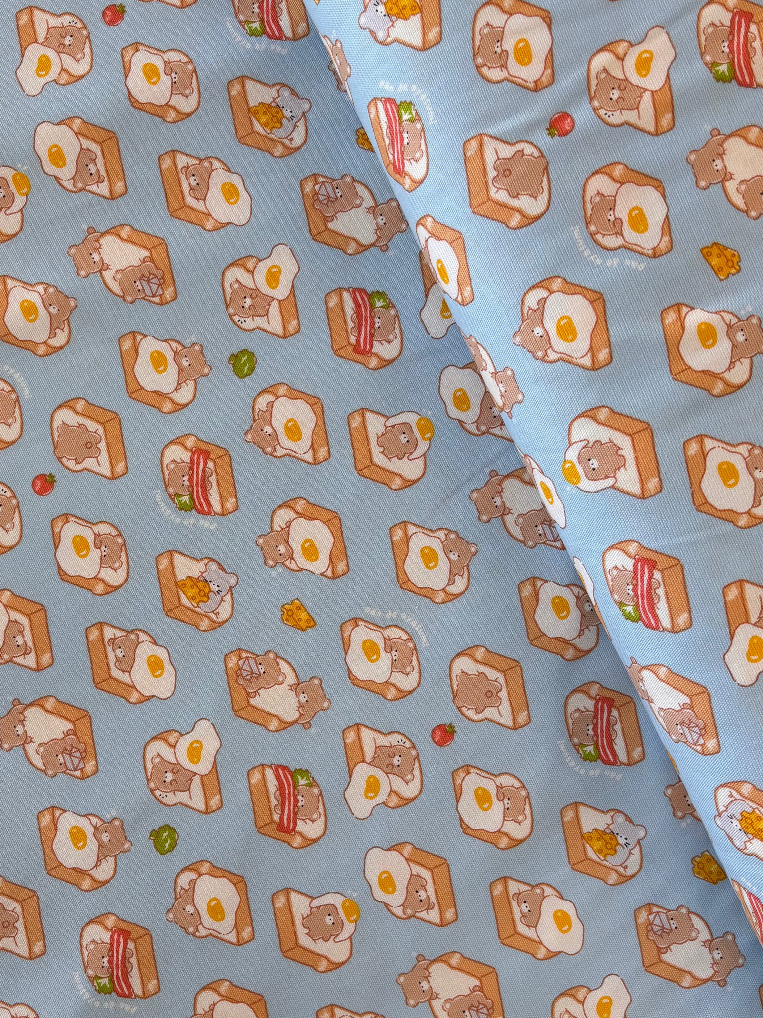 Cosmo - Teddy Bear Breakfast Cotton Oxford