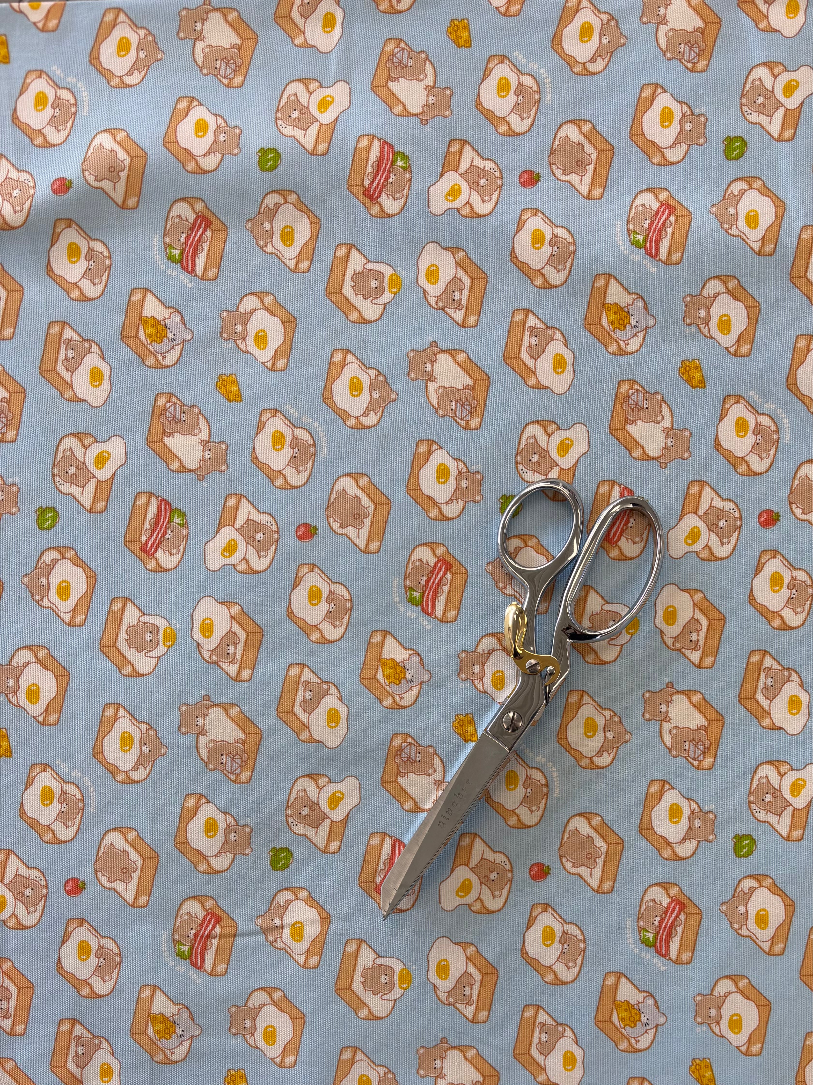 Cosmo - Teddy Bear Breakfast Cotton Oxford