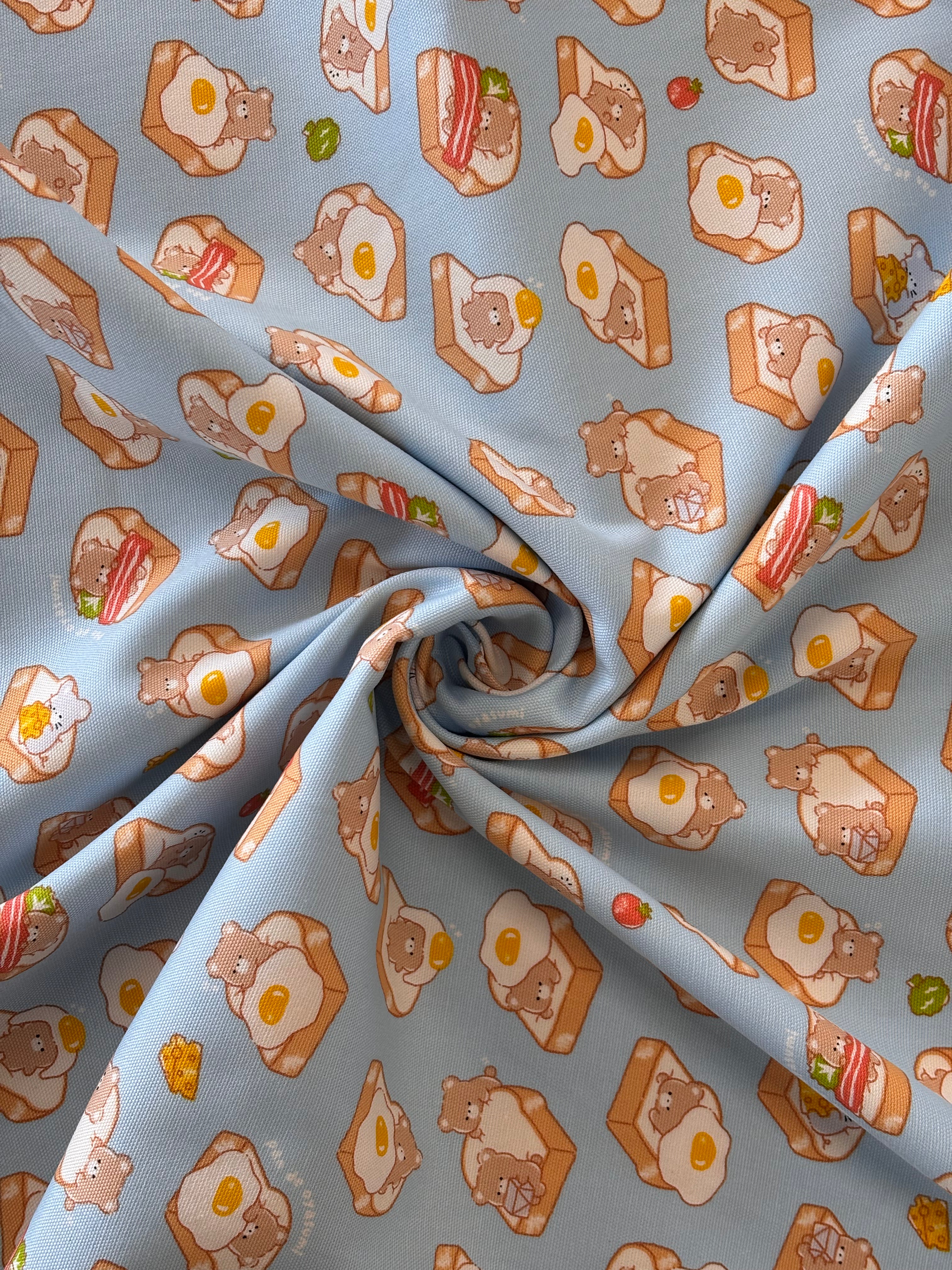 Cosmo - Teddy Bear Breakfast Cotton Oxford