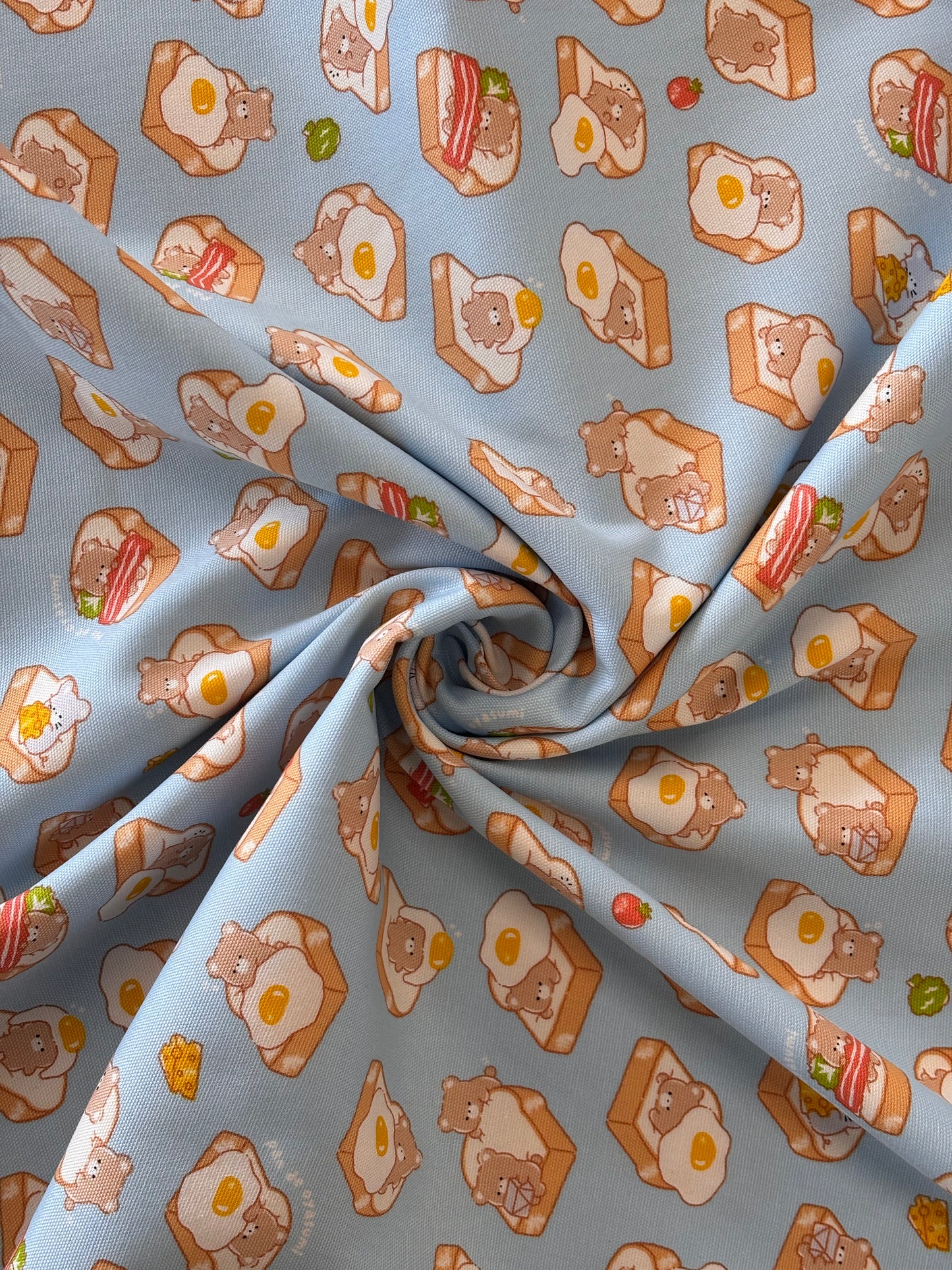 Cosmo - Teddy Bear Breakfast Cotton Oxford
