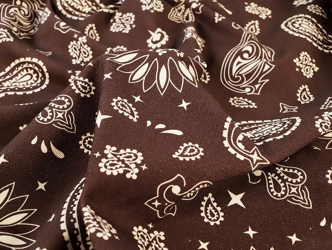 Bandana Denim - Chocolate