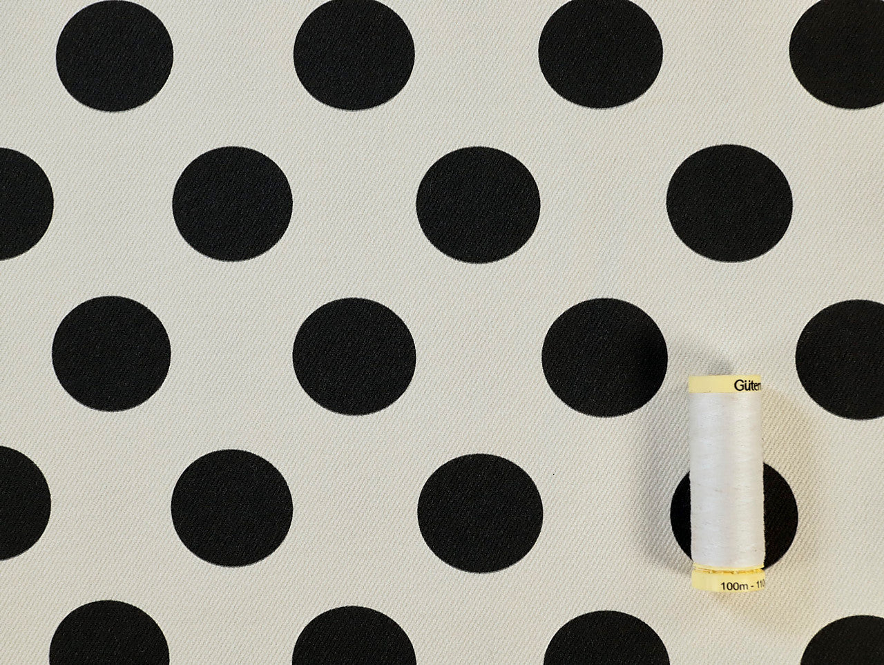 Kit Polka Dot Denim - Ivory