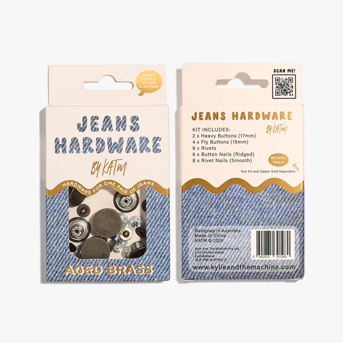 KATM Jeans Hardware Kit