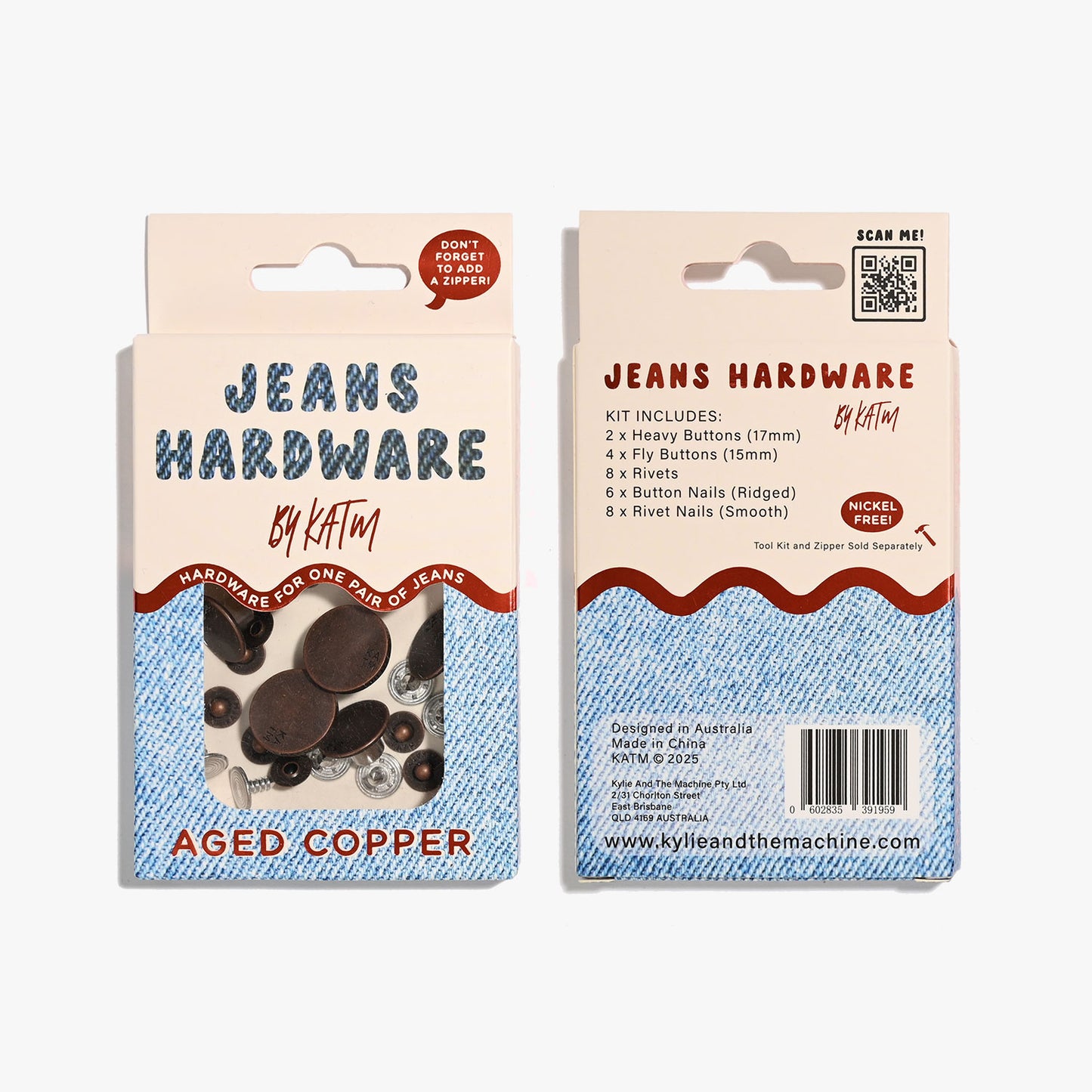 KATM Jeans Hardware Kit