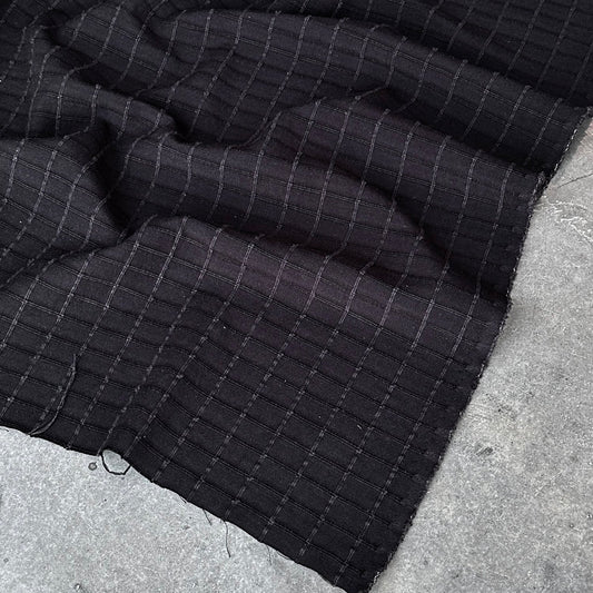 Millie Windowpane Jacquard - Black