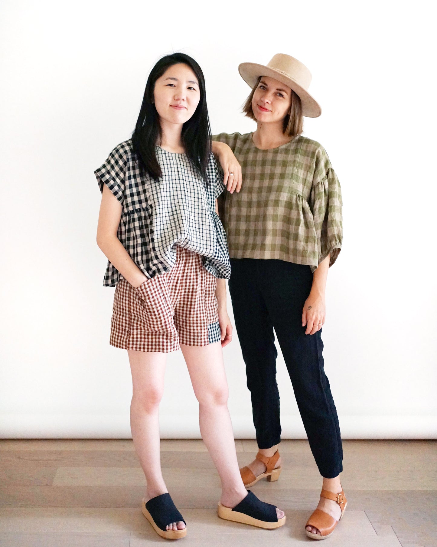 Matchy Matchy Sewing Club Collage Gather Top - PDF Pattern
