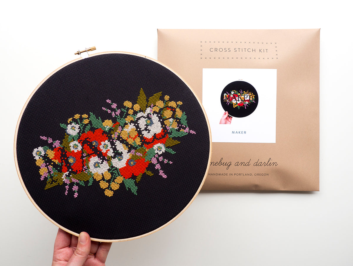 Maker Cross Stitch Kit