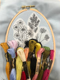 Stick and Stitch Embroidery Patterns - Wildflower Stems