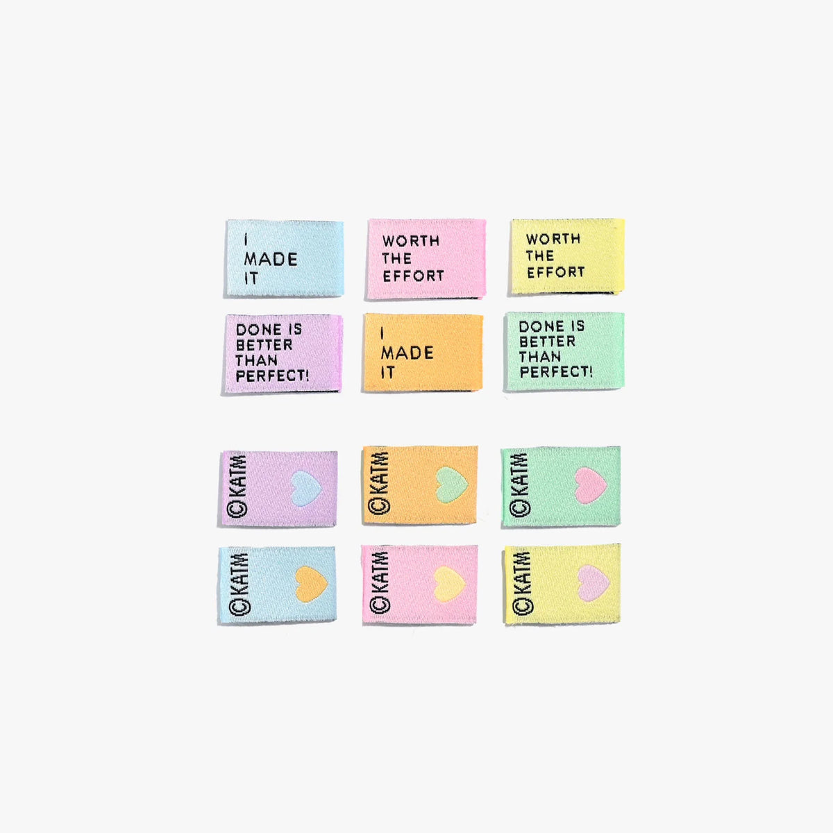Mighty Mini Woven Labels